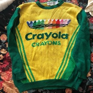 Vintage Crayola Sweater